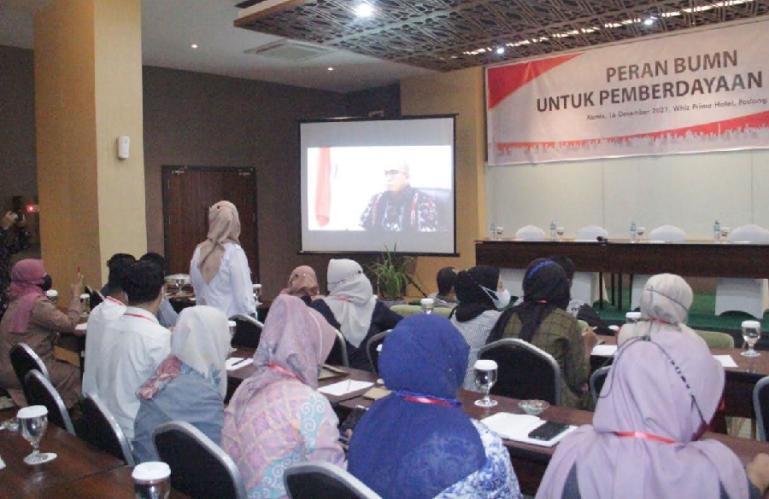 Anggota DPR RI Andre Rosiade saat jadi keynote speaker dalam kegiatan diskusi terkait dengan 