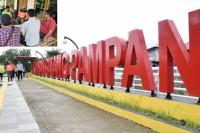 Genius Umar menemani Bimas dan Popo di Water Front City (WFC) Batang air Pam Pan, yang berada di Kelurahan Pondok II, Minggu (19/12). (Dok : Istimewa)