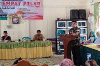 Kegiatan sosialisasi 4 Pilar MPR RI yang dilakukan Anggota MPR/DPD RI, Alirman Sori di Surantih, Selasa (14/12). (Dok : Istimewa)