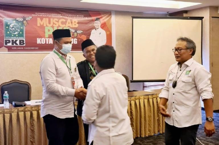 Yusri Latif terpilih secara aklamasi menjadi Ketua DPC PKB Kota Padang masa bakti 2021-2026. (Dok : Istimewa)