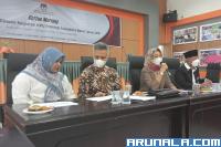 KPU Sumbar Ekspose Kegiatan Selama 2021: Yanuk: Dukungan Media Penting bagi KPU
