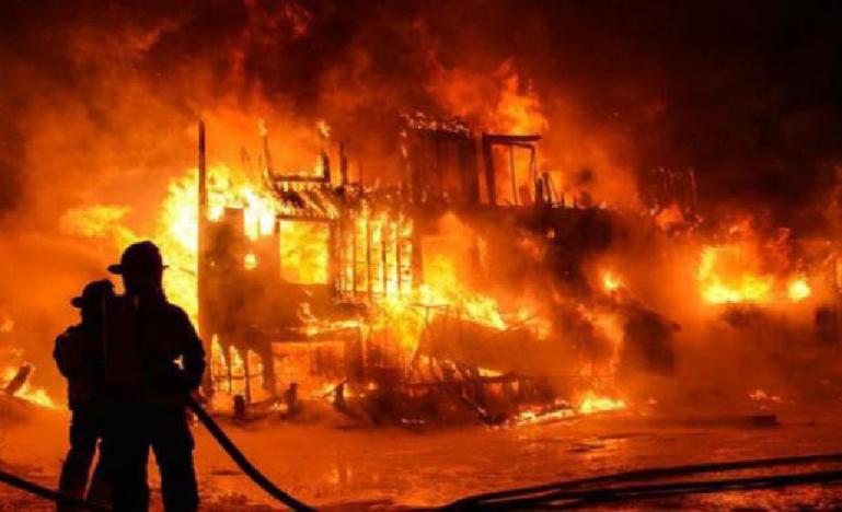 Ilustrasi kebakaran. (Dok : Istimewa)