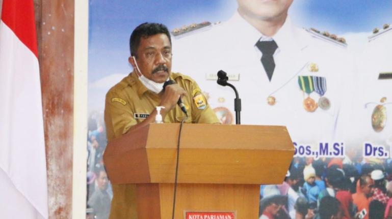 Kepala Bappeda Kota Pariaman, Fadli saat buka musrenbang desa dan kelurahan di Kota Pariaman, Kamis (27/1). (Dok : Istimewa)