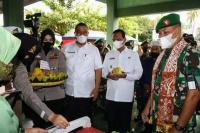 Genius Umar Sambut Kedatangan Danrem 032/Wirabraja