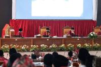 Pariyanto Pimpin Rapat Paripurna HUT Dharmasraya