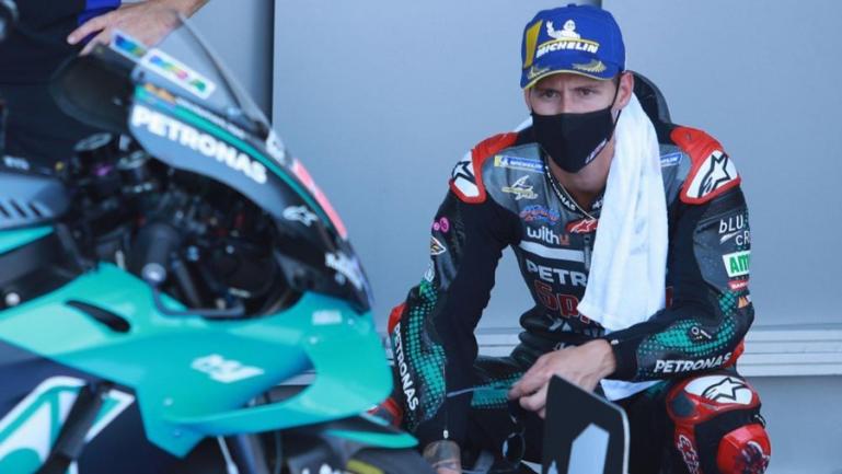 Pebalap MotoGP, Fabio Quartararo merasa kecewa dengan performa motornya di saat sesi tes di trek MotoGP Mandalika, Sabtu (12/2) kemarin. (Dok : Istimewa)