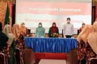 Dharma Wanita Persatuan (DWP) Unit Badan Pengelola Keuangan Daerah (BPKD) Padangpariaman saat adakan sosialisasi di Aula IKK Padangpariaman, Rabu (2/3). (Dok : Istimewa)