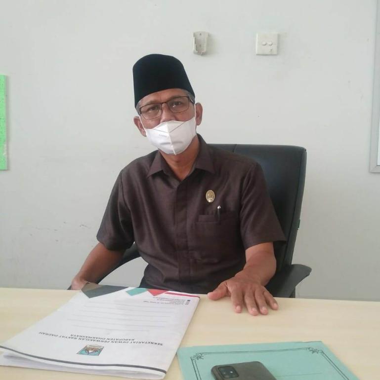 Ketua Komisi 1 bidang Pemerintahan DPRD Dharmasraya, Purwanto. (Foto : Rusdianto)