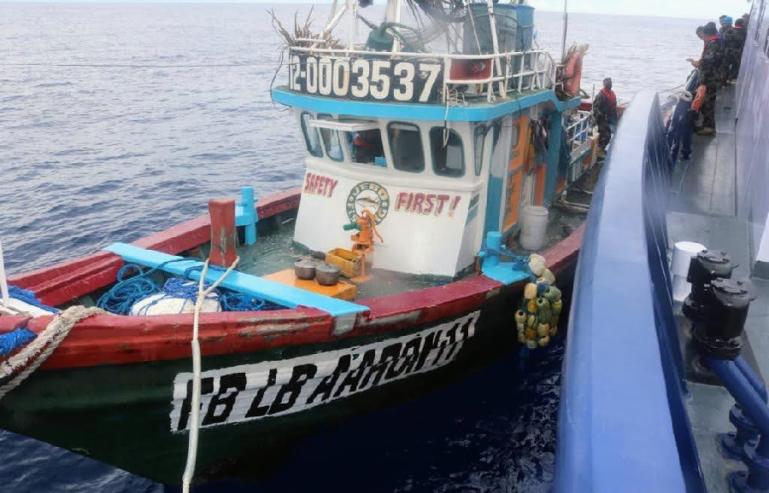 Salah satu dari 22 kapal ikan yang berhasil ditangkap KKP saat lakukan patroli pengawasan beberapa hari lalu. (Dok : Istimewa)