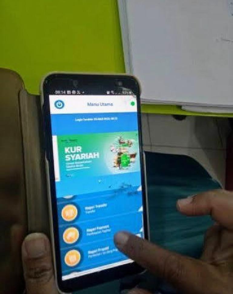 Nagari Mobile Banking, salah satu transformasi layanan digital Bank Nagari. (Dok : Istimewa)