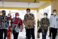 Lomba Pasar Pangan Aman Berbasis Komunitas 2021: Pasar Rakyat Kota Pariaman Dinilai Tim Pusat