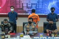 Penjual Miras Nyambi Nyabu Ditangkap