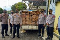 Bawa Kayu tak Bersurat, R Ditangkap Polres Dharmasraya