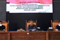 DPRD Dharmasraya Lakukan Perubahan AKD