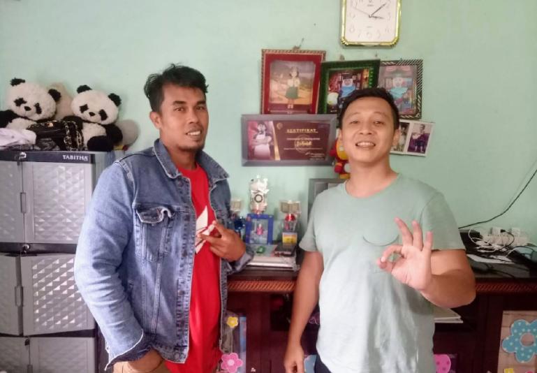 Lord Adi (kiri) bersama Indra Lesmana MCI9. (Dok : Istimewa)