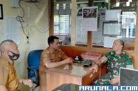Danramil 06/KTN Ajak Lurah Tingkatkan Sinergisitas