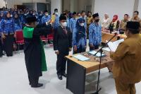 Puluhan ASN Jalani Prosesi Mutasi dan Promosi: Muhammad Fadli Jabat Kepala Disparpora Padangpariaman