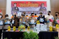 Polres Bukittinggi Berhasil Ungkap Sabu Seberat 41,4 Kg