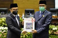 Rapat Paripurna Penyerahan LHP BPK RI 2021 untuk Sumbar: Supardi: Bukan Sebuah Prestasi yang Luar Biasa