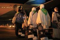 CJH Kloter V Embarkasi Padang  take off, Rabu malam (8/6) pukul 19.40. (Dok : Istimewa)