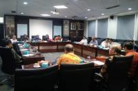 Komisi II DPRD Sumbar hearing bersama Disnak Sumbar soal antisipasi PMK hewan kurban jelang Idul Adha, Kamis (9/6). (Dok : Istimewa)