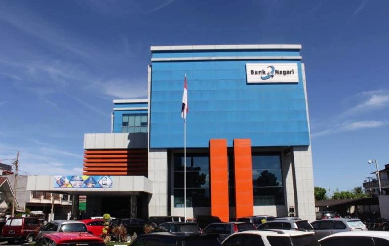 Kantor Pusat Bank Nagari Jalan Pemuda No 21 Padang. (Dok : Istimewa)