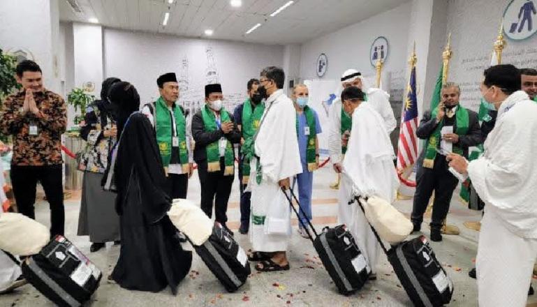 Jamaah haji gelombang kedua saat tiba di Makkah. (Dok : Istimewa)