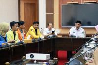 Diskusikan Berbagai Persoalan Terkini: BEM Sumbar Audensi dengan Gubernur Mahyeldi