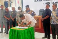 Perda LKPJ APBD Padangpariaman 2021 Disahkan