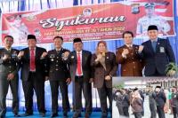 Sekko Pariaman, Yota Balad ketika menghadiri HUT Bhayangkara yang diadakan Polres Pariaman, Selasa (5/7). (Dok : Istimewa)