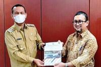 Diskusi Wali Kota Pariaman Genius Umar bersama Bappenas: Paparkan Konsep Pembangunan Metropolis Palapa