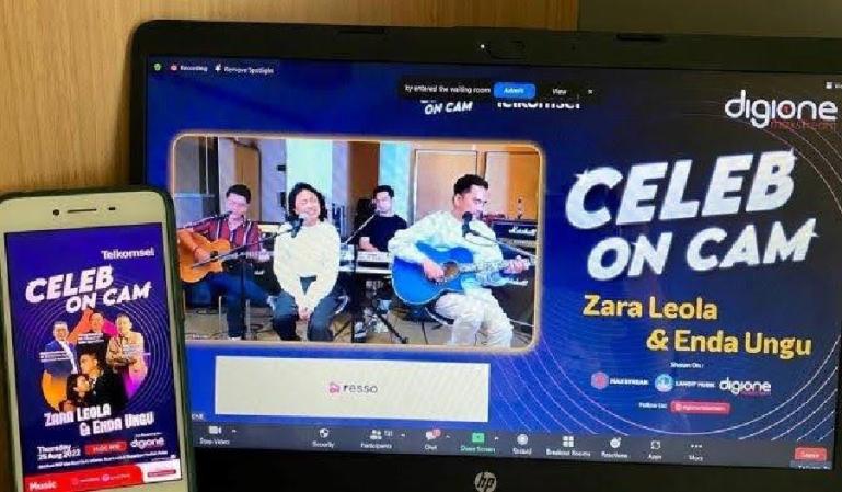 Performance Zara Leola dan Enda Ungu. (Dok : Istimewa)