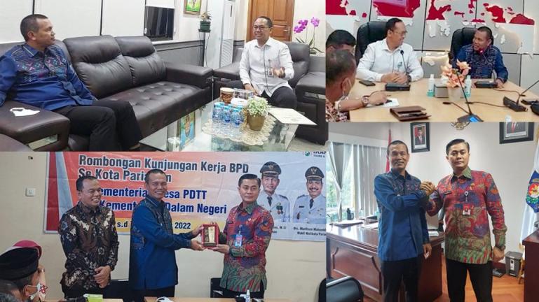 Wali Kota Pariaman, Genius Umar berdiskusi tentang Desa dengan 2 (dua) kementerian di Jakarta, senin (5/9). (Foto : Istimewa)