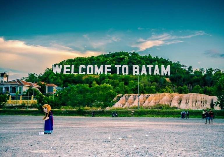 Landmark Kota Batam sebagai salah satu tujuan wisata di kota itu. (Dok : Istimewa)