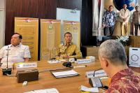 Wako Genius Umar ketika mengunjungi Perpusnas di Jakarta, Kamis (29/9). (Dok : Istimewa)