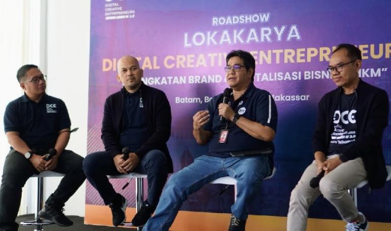 Telkomsel menggelar Roadshow Lokakarya Digital Creative Entrepreneurs (DCE) 2.0 di Kota Batam sebagai lokasi pertama penyelenggaraan di gedung Pusat Layanan Usaha Terpadu (PLUT) Batam pada Kamis (8/9). (Dok : Istimewa)