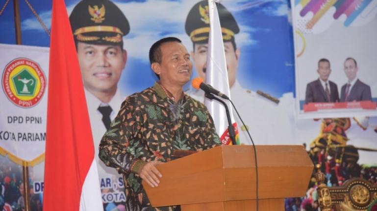 Wali Kota Pariaman Genius Umar dalam sambutannya , disaat membuka secara resmi acara Musyawarah Daerah Ke-IV Badan Pengurus Daerah Persatuan Perawat Nasional Indonesia (PPNI) Kota Pariaman, dengan tema 