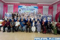 Pengurus IWAPI Kota Padang bersama jajaran Pemko Padang, pengurus DPD IWAPI Sumbar, DPC IWAPI Kabupaten/Kota dan Kadin Padang. (Foto : Fajril)