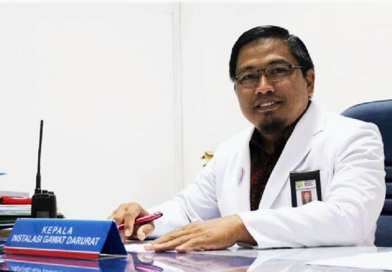 dr Muhammad Reindra SpBTKV,  Ketua IDI Cabang Padang. (Dok : Istimewa)