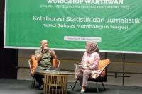 Dari Workshop Wartawan bersama BPS Sumbar: Adrian Sebutkan Data BPS Penting bagi Wartawan