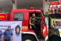 Pemko Pariaman Dapat Hibah Mobil Damkar Dari Provinsi DKI Jakarta