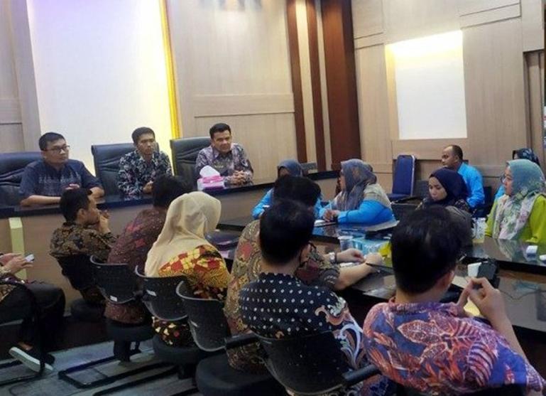 Para peserta yang ikut dalam sosialisasi SIKNA yang diadakan Diskominfo Kota Pariaman, Kamis ( 3/11 ). (Dok : Istimewa)