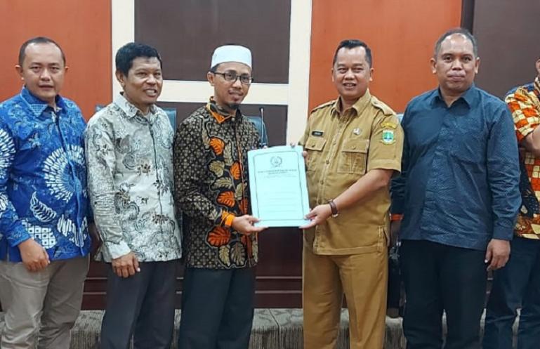 Kunjungan Bapemperda DPRD Sumbar ke DPRD Provinsi Banten, Senin (7/11/2022). (Foto : Istimewa)