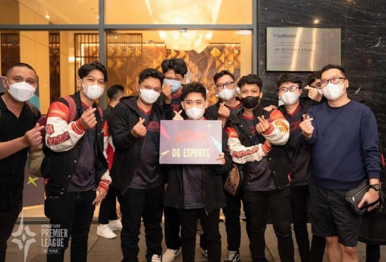 Tim DG Esports yang dinaungi oleh Dunia Games Telkomsel merupakan salah satu tim esports yang akan berlaga di ajang AOV Premier League 2022 di Vietnam. (Dok : Istimewa)