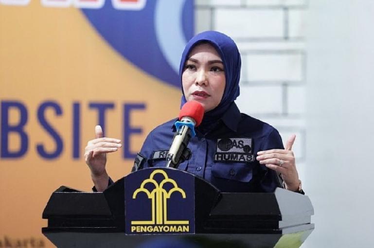 Koordinator Humas dan Protokol Dirjen Pemasyarakatan, Rika Aprianti. (Dok : Istimewa)