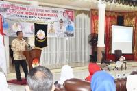 Wali Kota Pariaman Genius Umar beri sambutan pada HUT IBI ke-71 di Pemko Pariaman, Sabtu siang (24-12-2022). (Dok : Istimewa)