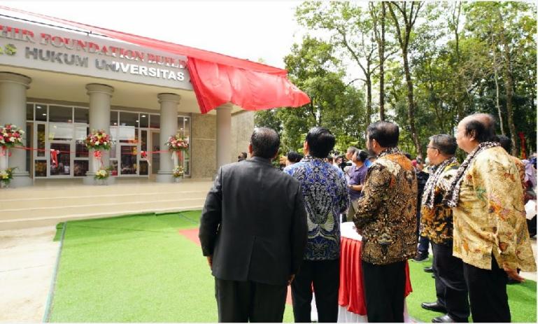 Tahir Foundation Building Fakultas Hukum Unand. (Dok : Istimewa)