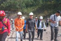 Pascameledak, Anggota DPD RI Tinjau Lokasi Tambang: Alirman Sori: Pengelola jangan Abaikan SOP Pertambangan