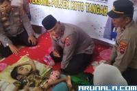 Kapolsek AKP Afrino Chaniago Bantu Warga Kurang Mampu di Koto Tangah