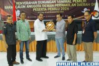 Ingin Lanjutkan Perjuangkan Aspirasi Daerah: Leonardy Serahkan 2.988 Syarat Minimal Dukungan